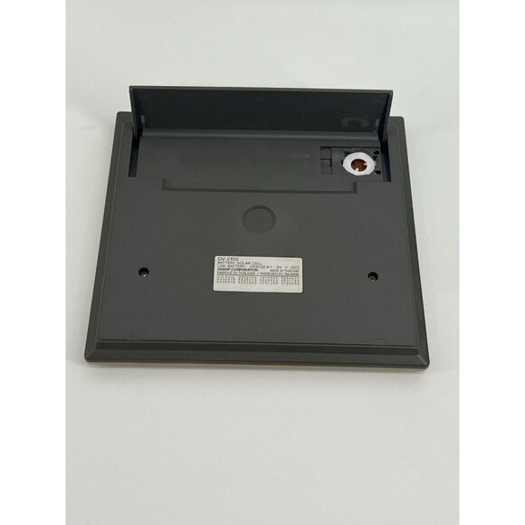 RARE VINTAGE SHARP QV-2150 SOLAR BATTERY DESK CALCULATOR 12 Digit Kickstand VTG - Picture 10 of 10